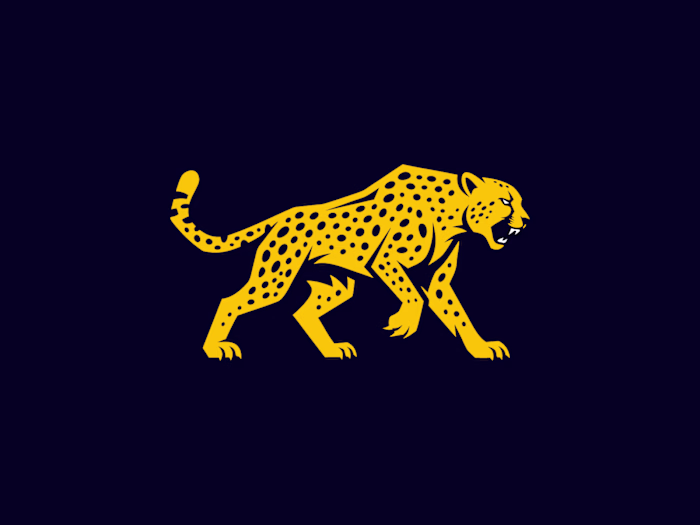 Cheetah Vector Logo Available For