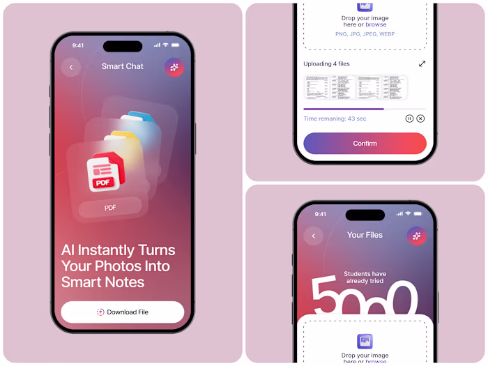 AI Study Notes Mobile App