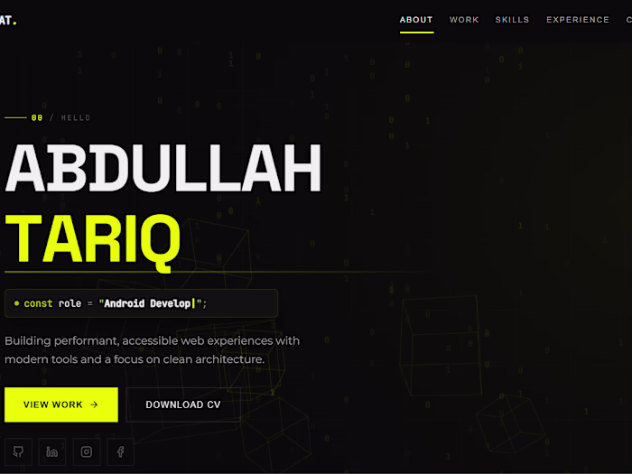 Personal Portfolio