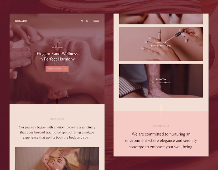 Beauty Make-Up Website|Wix