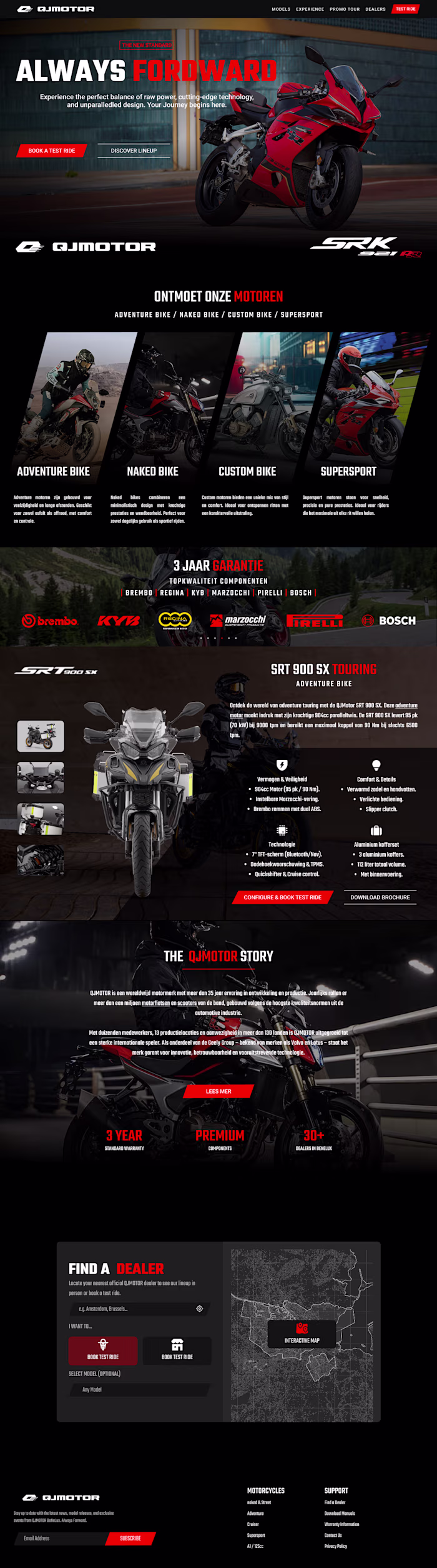 QJMOTOR — High-Performance Automotive Web