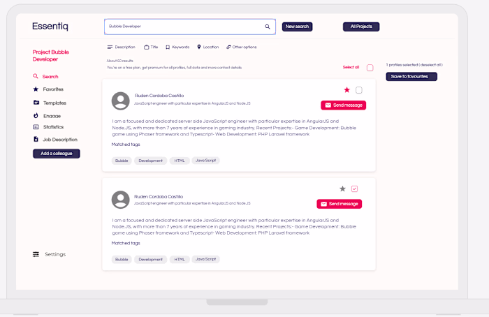 HR Platform – Product Manager & UX Designer