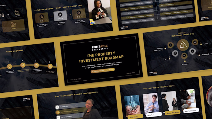 Real Estate Investment Roadmap Presentation