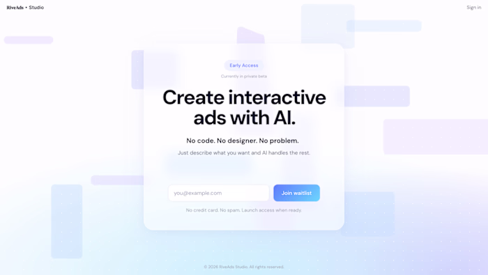 AI-assisted web app for generating