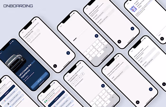 Car Rental App Design