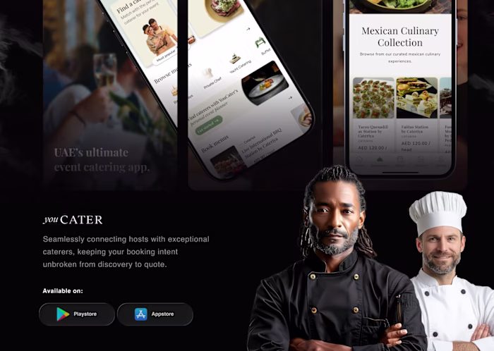 Project Description
YouCater is a curated