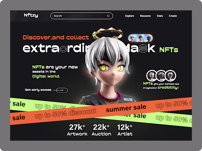 NFT Marketplace Website