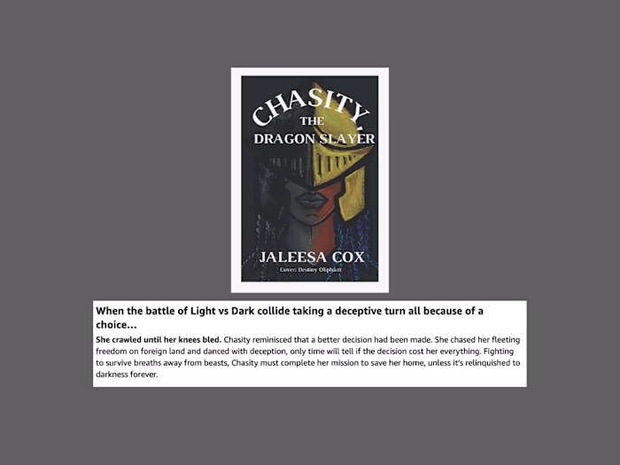 Book Blurb for Chasity the