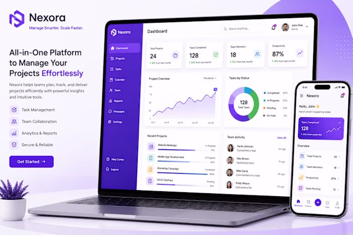Nexora – Project Management SaaS