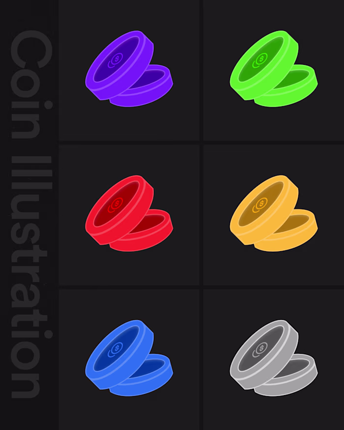 Testing concepts for a mobile home page.