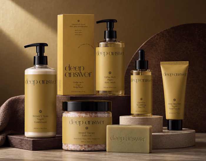 deep answer — Hair & Body Care Branding