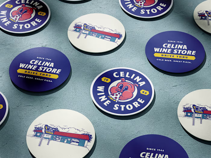 Celina Wine Store Brand Refresh