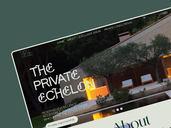 Neli-Arabi Brand Landing Page Design