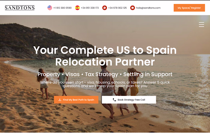 Salton company webpages