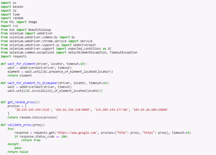 web scraping on a website to build a database for a client
