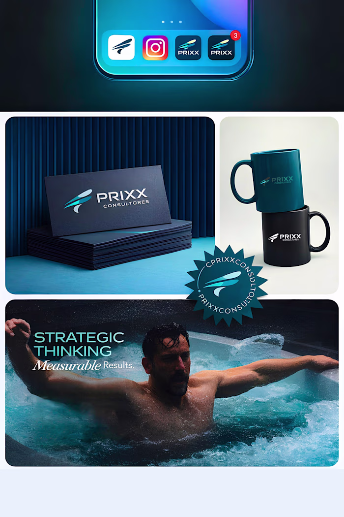 Prixx Brand Identity Design