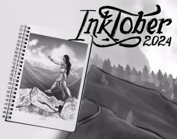 InkTober 2024 | My World Vibe