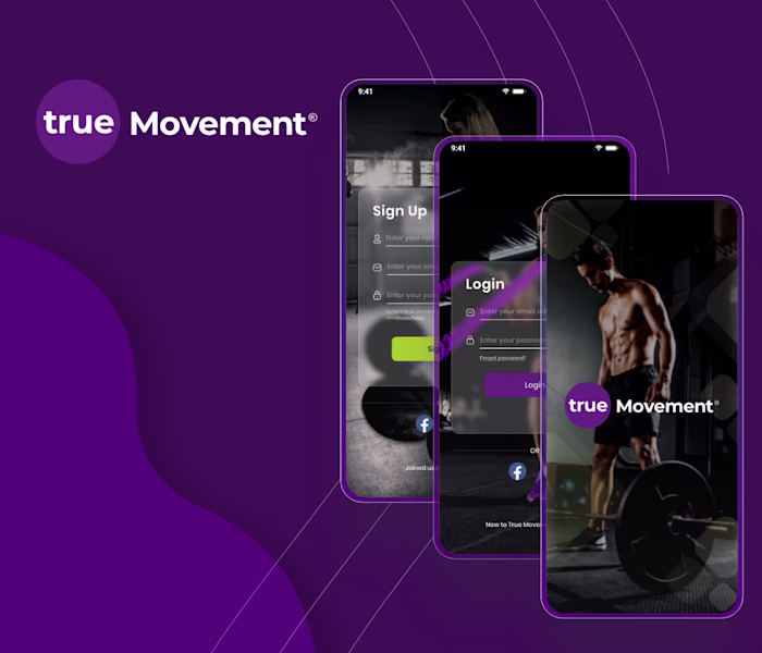 True Movement | Fitness Web & Mobile App Design