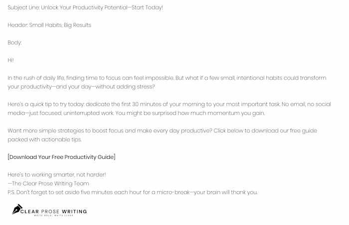 Email Marketing