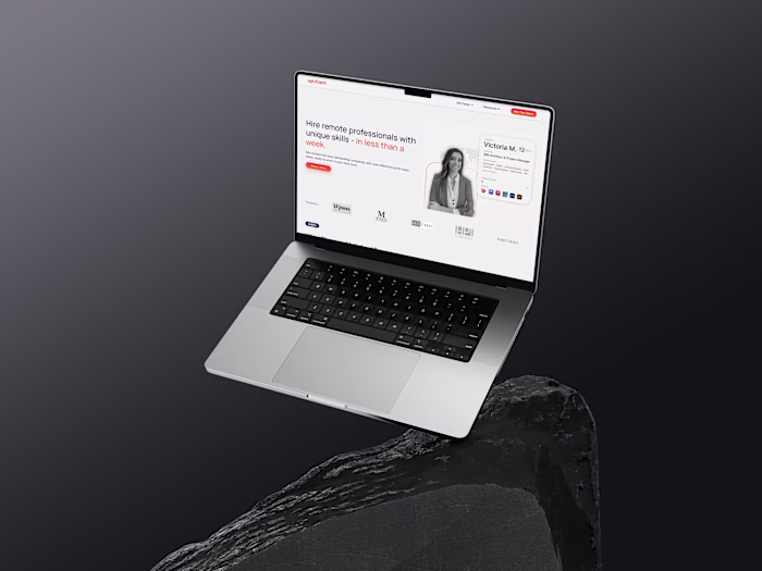 Web Design for uptalent.io