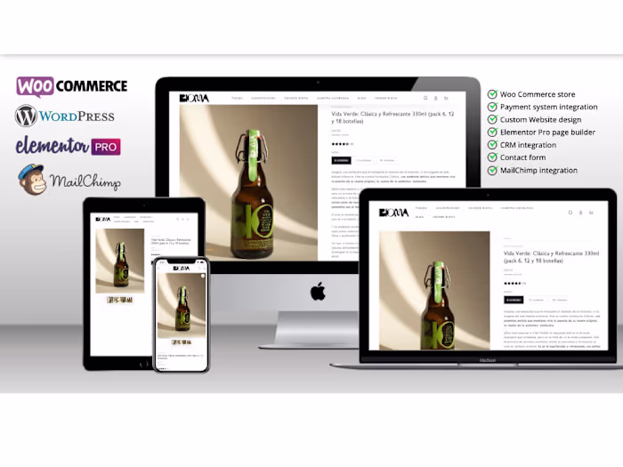 WooCommerce website
