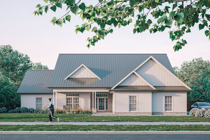 SF House - Architectural Conceptualization & Rendering