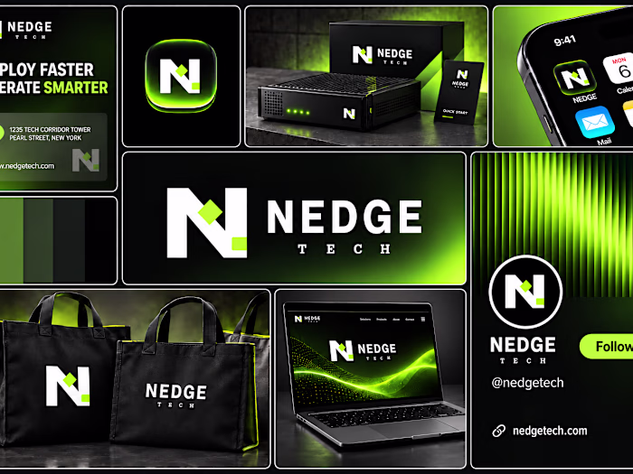 NEDGE Tech | Enterprise Brand Identity System