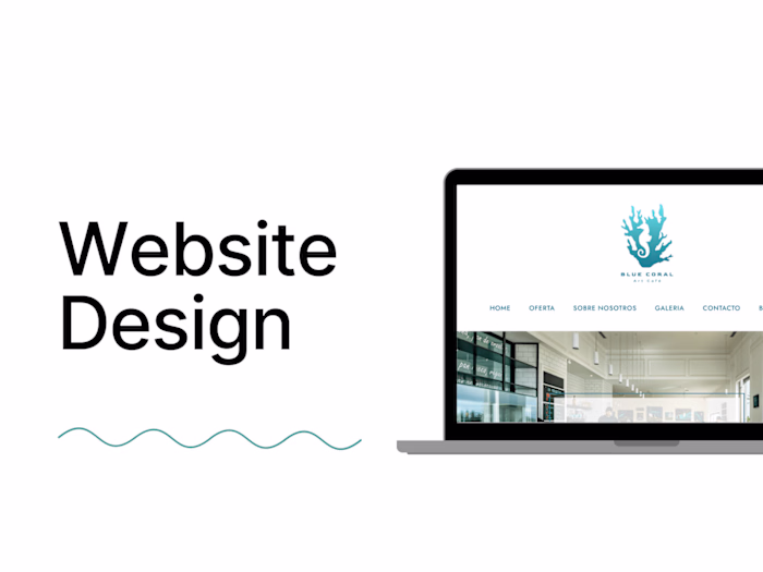 Website Design - coffee and bakery