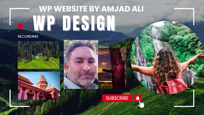 Creative Writing and banner designing for a Travel blog
