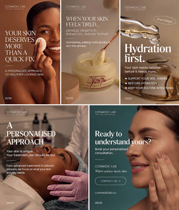 Your skin doesn’t need more. It needs what’s right for you. ...
