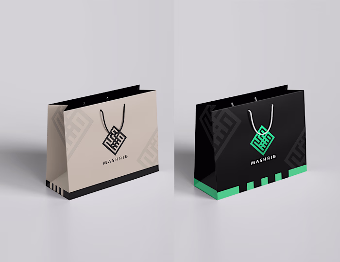 Shopping bag designed for a