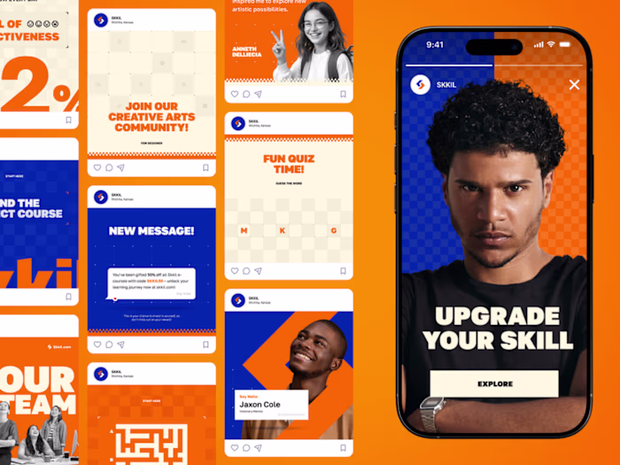 Social Media Design System for