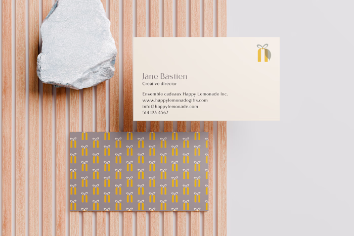 Corporate Rebranding for Happy Lemonade Gifts 