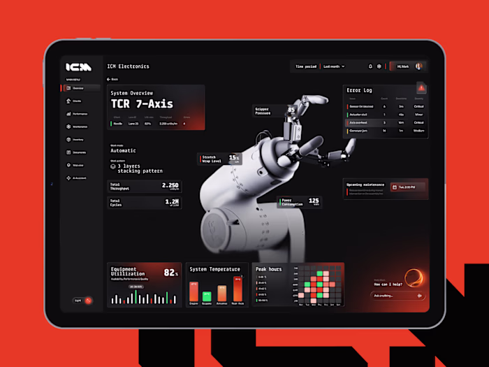 Robot Automation Company Brand and Product Design