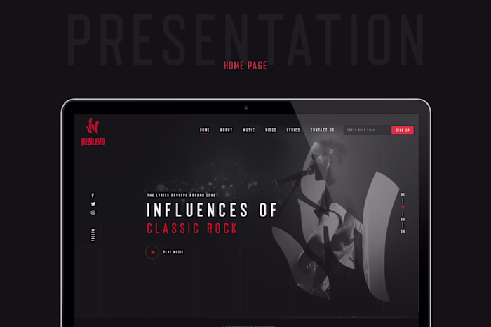 Henlevo - Landing Page