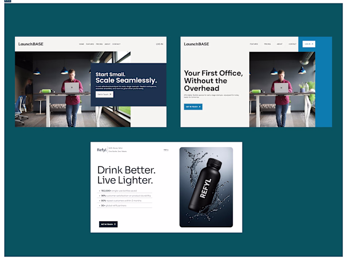 Landing Page Design