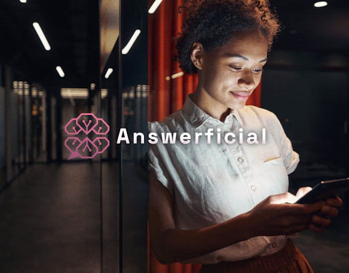 Answerficial · Brand Identity for an AI Chatbot