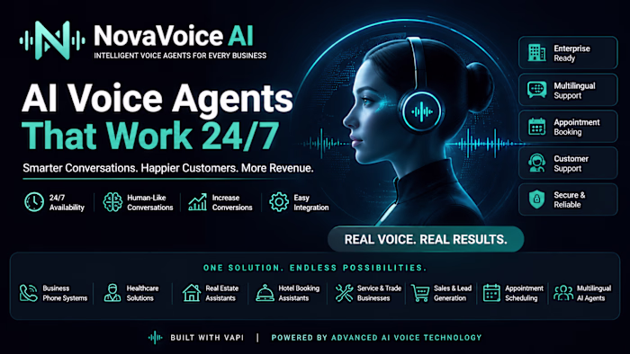 🚀 Excited to launch NovaVoice