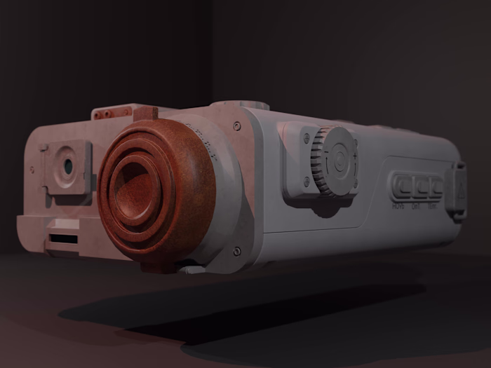 Futuristic Mechanical Device: 3D Concept Design