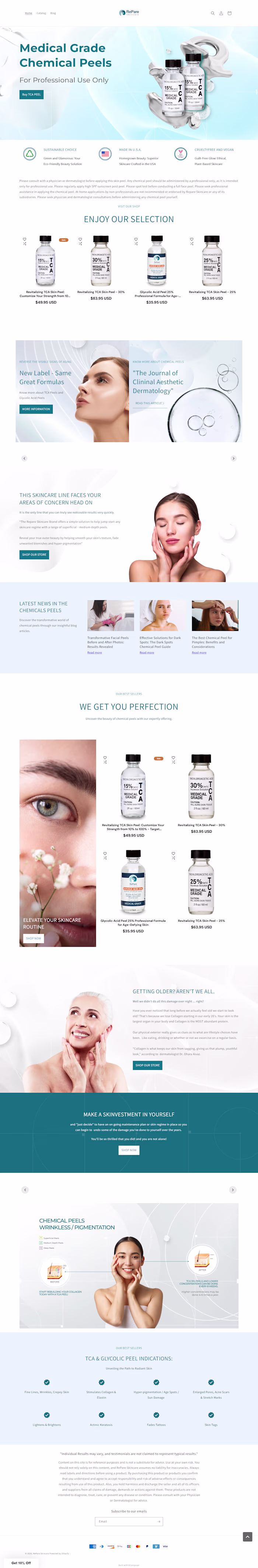 This website is a clean,