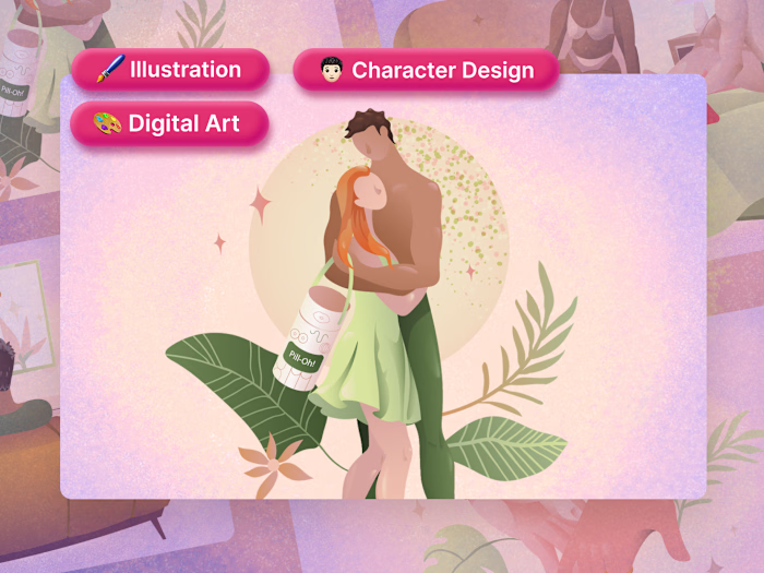 Illustration | Vector Illustrator for Pillow Brand