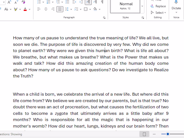 Microsoft Word