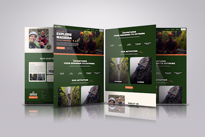 Framer Website Design for Madeira Extreme