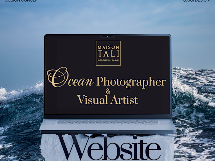 A full creative portfolio website