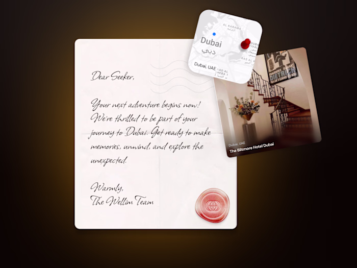Wellim: UI and Branding Design for Personalized Travel Booking