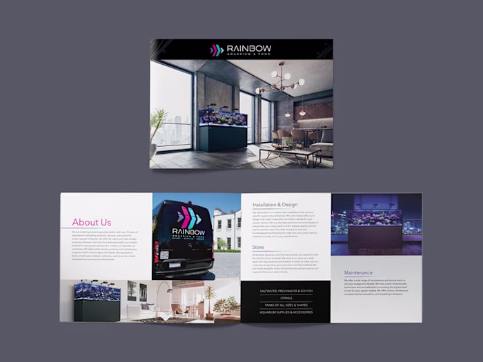 Rainbow Brochure Design