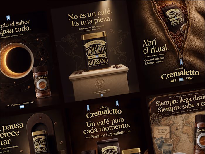 Cremaletto — Static Ads Campaign