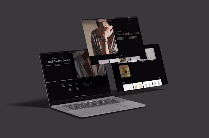 Jewellery website for MyLuxVault