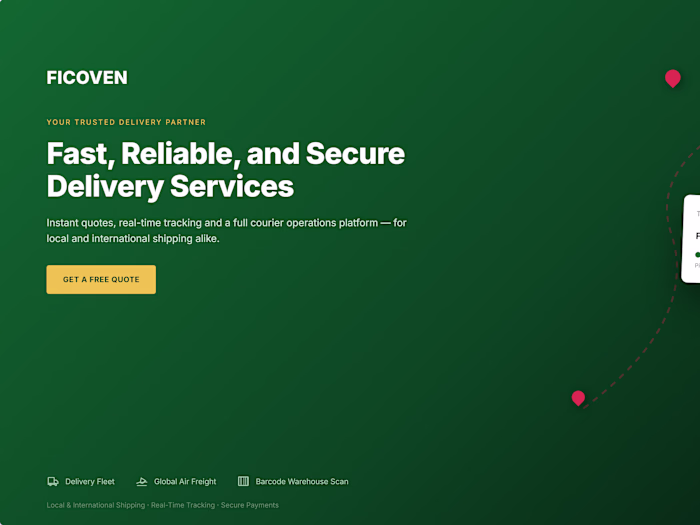 Ficoven Express LTD - Shipping App