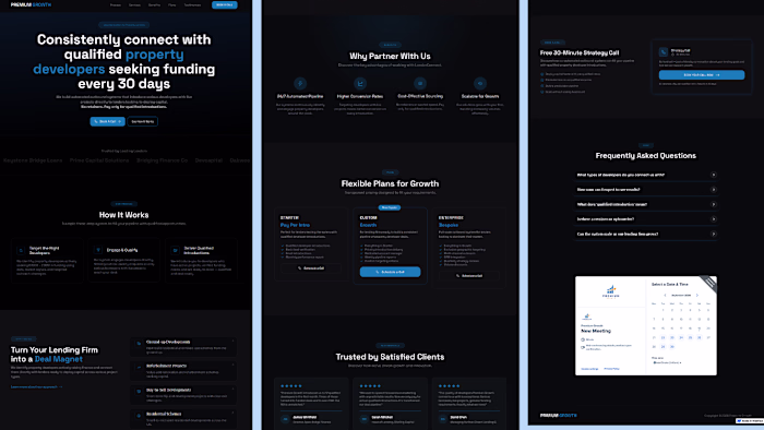 FundBridge – Fintech & Investment Webflow Website